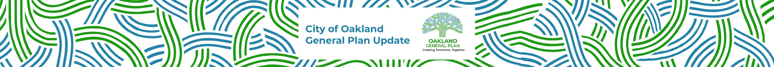 Oakland General Plan Update Banner